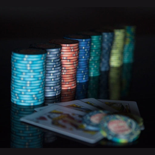 BBO Poker Tables “Casino De Paris" 10g Ceramic Chip Set 500pc - 2BBO-500CHIP-Paris