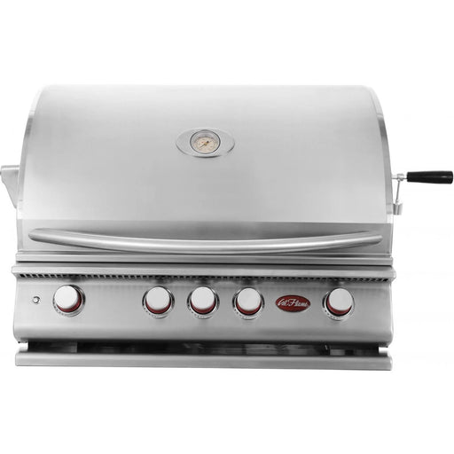 Cal Flame P Series 4-Burner Built-In Gas Grill w/ Rotisserie - BBQ19P04
