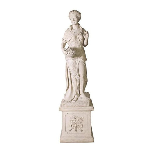 Design Toscano The Four Goddesses of the Seasons Spring Statue & Plinth - NE990057